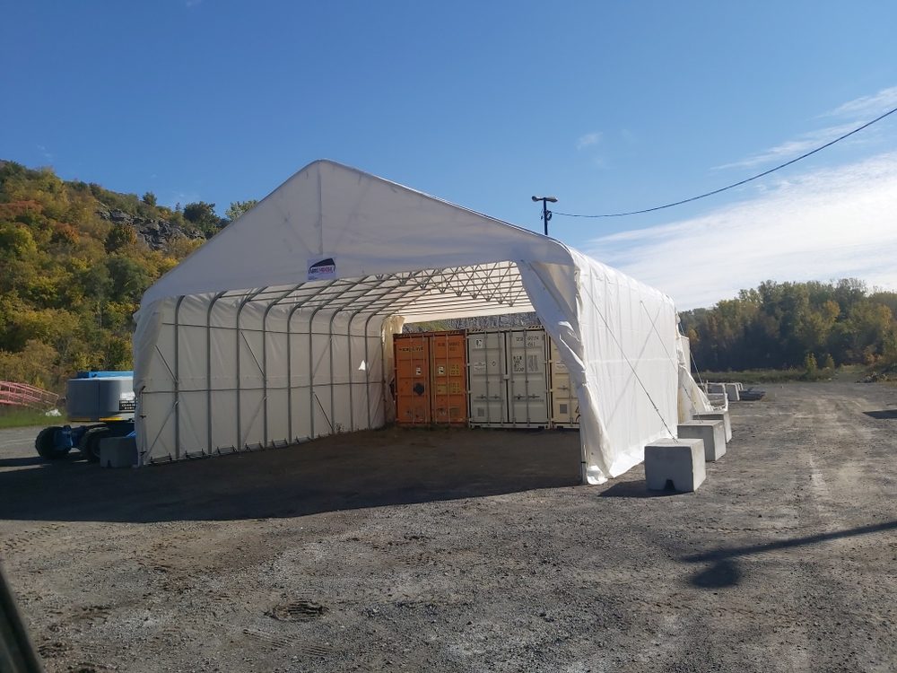 Industrial shelter features